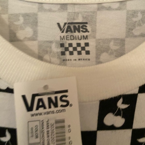 NWT VANS CROP TOP - Picture 2 of 5